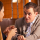 Illustration for article titled ‘That First Date Is Going Terribly,’ Think Diners Watching Couple Celebrate 5th Anniversary